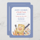 作成して祝う 招待状 (正面/裏面)