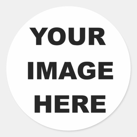 作成する ラウンドシール (正面)