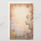 作成の場所- Steampunkの文房具 便箋 (正面/裏面)