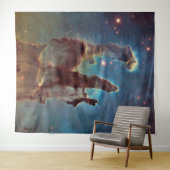 作成の柱の垂直宇宙写真 タペストリー (インサイチュ(横))