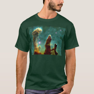 作成のM16ワシの星雲か柱 Tシャツ