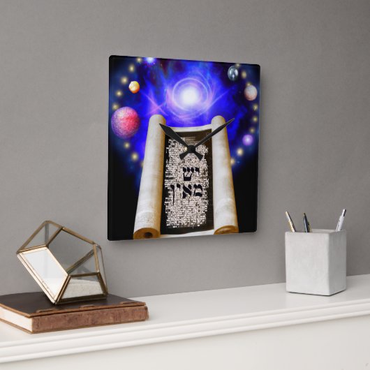 作成エックスニヒロ スクエア壁時計 (オフィス)