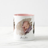 作成カスタムフォト文字クールリンガーティーコーヒー マグカップ (中央)