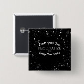 [作成カスタム]ボパーソナライズされたタン 缶バッジ (正面&裏面)