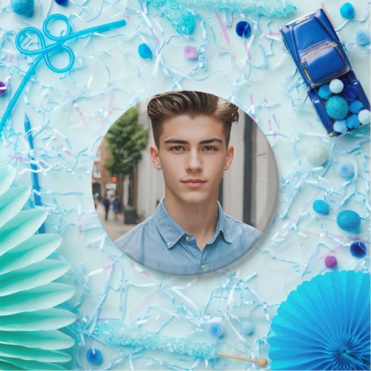 作成シンプルカスタム紙プレート ペーパープレート (パーティー)