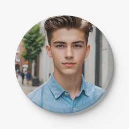 作成シンプルカスタム紙プレート ペーパープレート