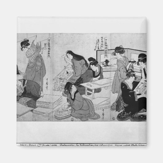 作成プリント マグネット (正面)