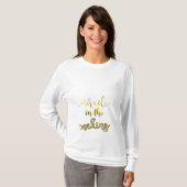 作成マタニティシャツの奇跡 Tシャツ (正面フル)