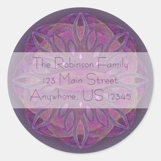 作成マンダラ ラウンドシール (正面)