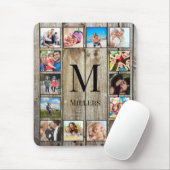 作成ユーザーカスタムフォトコラージュファ素朴ームハウス マウスパッド (マウス)