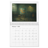 作成者の宇宙2026カレンダー カレンダー (2月 2026)