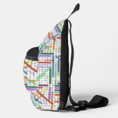 作成裁縫単語検索 スリングバッグ (右)