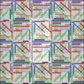 作成裁縫単語検索 ファブリック (タイル)