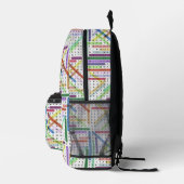 作成裁縫単語検索 プリントバックパック (右)