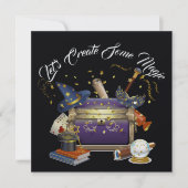 作成魔法3招待状 招待状 (正面)