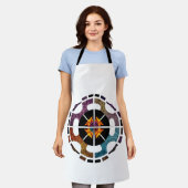 作成1 エプロン (着用した状態)