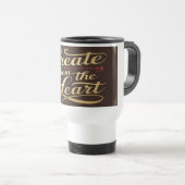 [作成]ハートタンブラー トラベルマグ (正面右)