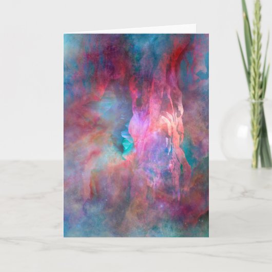 「作成」ファンタジーワールドグリーティングカード カード (正面)