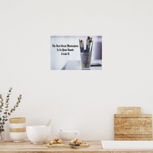 作成 ポスター (キッチン)