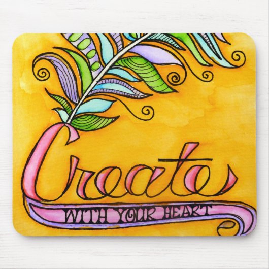 作成 マウスパッド (正面)