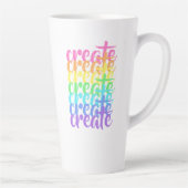 "作成"レインボーラテマグ カフェラテマグ (右)