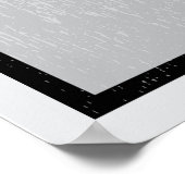 作成:レトロタイプライターアートポスター ポスター (角)