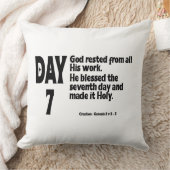 作成： 7日目 クッション (ブランケット)