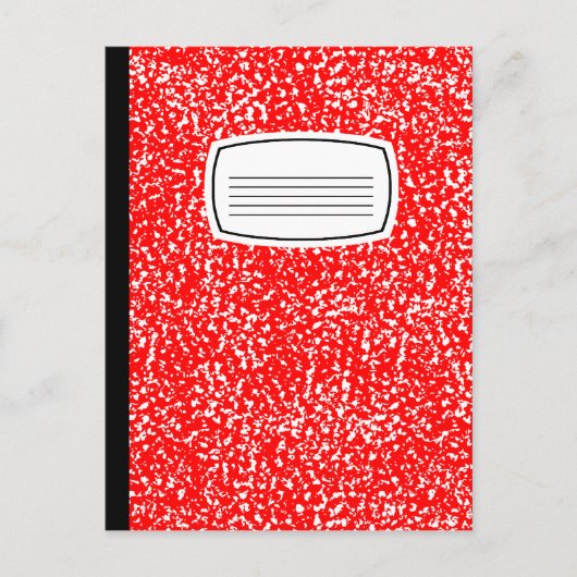 作文帳 ポストカード (正面)