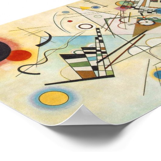 作文VIIIはKandinsky著。 ポスター (角)