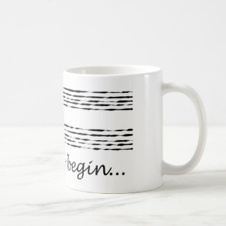 作曲のマグ コーヒーマグカップ