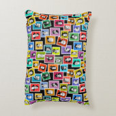 作曲家のポートレートによるパタもっとも偉大ーン アクセントクッション (裏面(縦))