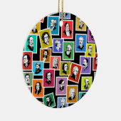 作曲家のポートレートによるパタもっとも偉大ーン セラミックオーナメント (右)