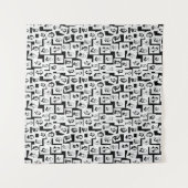 作曲家のポートレートによるパタもっとも偉大ーン タペストリー (正面(横))