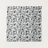 作曲家のポートレートによるパタもっとも偉大ーン タペストリー (正面)