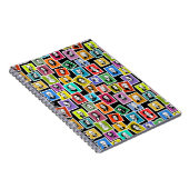 作曲家のポートレートによるパタもっとも偉大ーン ノートブック (右側)