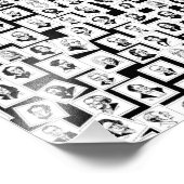 作曲家のポートレートによるパタもっとも偉大ーン フォトプリント (角)