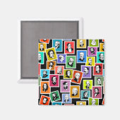 作曲家のポートレートによるパタもっとも偉大ーン マグネット (正面/裏面)