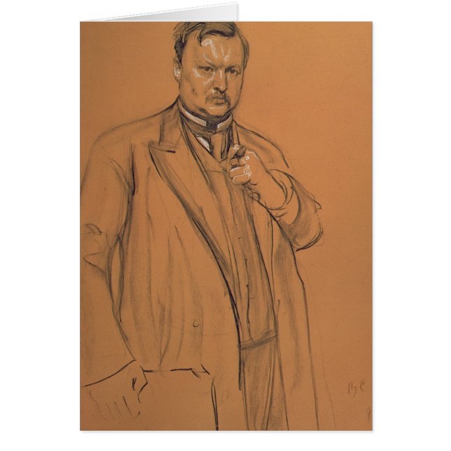 作曲家のポートレート (正面)