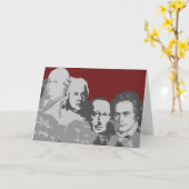 作曲家の挨拶状のラシュモア山 カード (黄色い花)