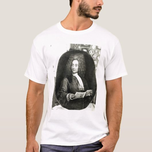 作曲家のTomasoジョバンニポートレート Tシャツ (正面)