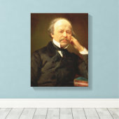 作曲家ポートレート キャンバスプリント (インサイチュ (ウッドフロア))