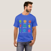 作曲家 クラシック音楽 音符 Tシャツ (正面フル)