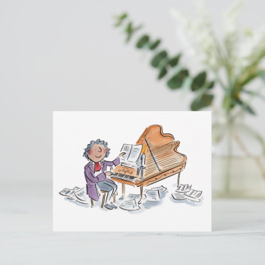 作曲者 ポストカード (スタンド正面)