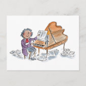 作曲者 ポストカード (正面)