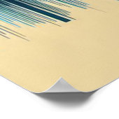 作曲 – 叙情的な抽象芸術15 ポスター (角)