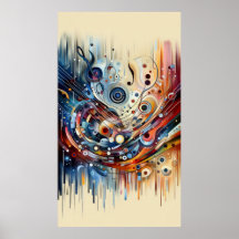 作曲 – 叙情的な抽象芸術18