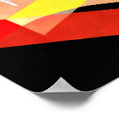 作曲Z、VIII by Laszlo Moholy-Nagy ポスター (角)