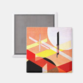 作曲Z、VIII by Laszlo Moholy-Nagy マグネット (正面/裏面)