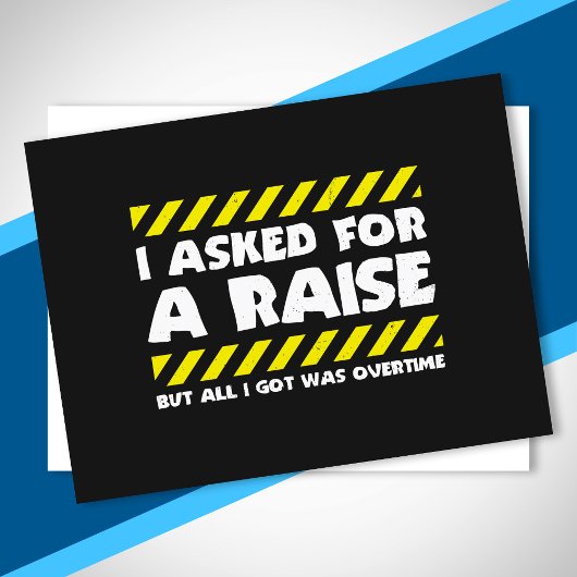 作業おもしろいミーム – 工場外労働時間 ポストカード