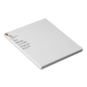 作業おもしろい引用文同僚が作業後に作業しないNo ノートパッド (アングル)